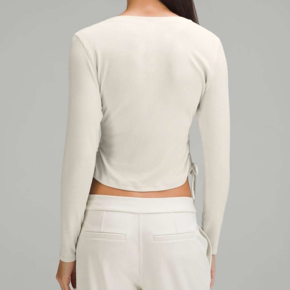 Lululemon Side-Cinch Ribbed Cardigan - Picture 2 of 6